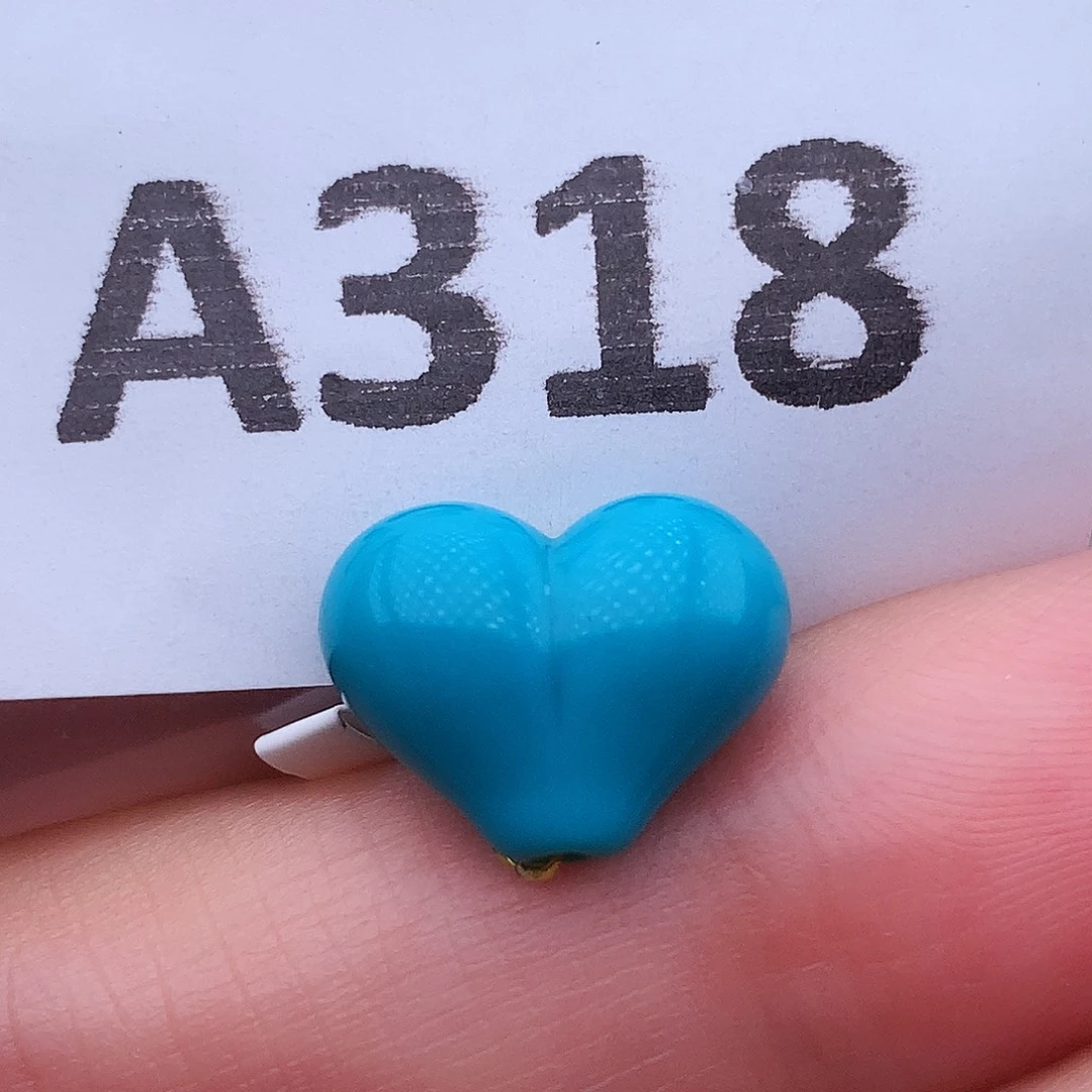 绿松石未镶嵌高瓷高色