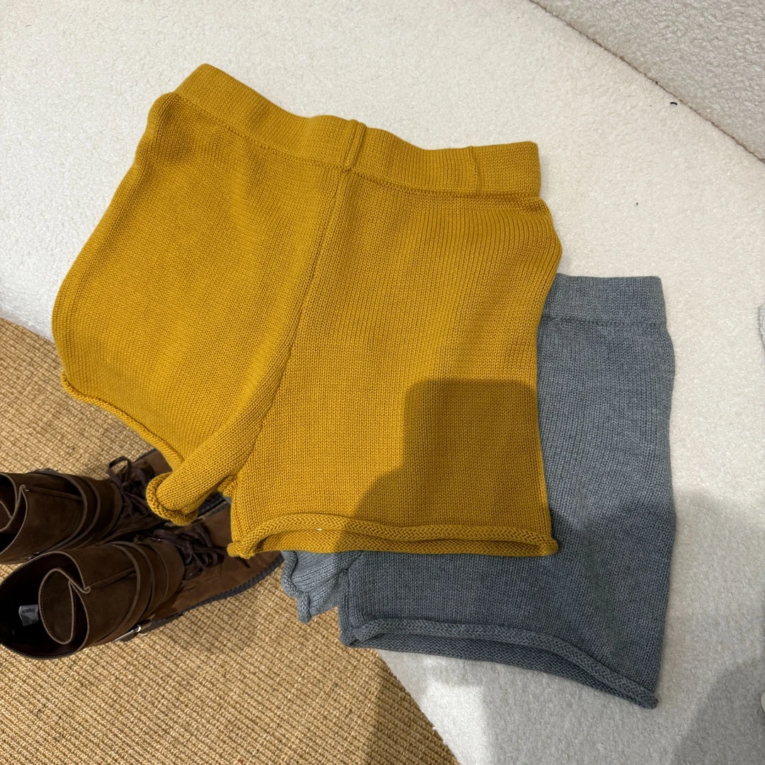慵懒风秋冬新品短裤DM012