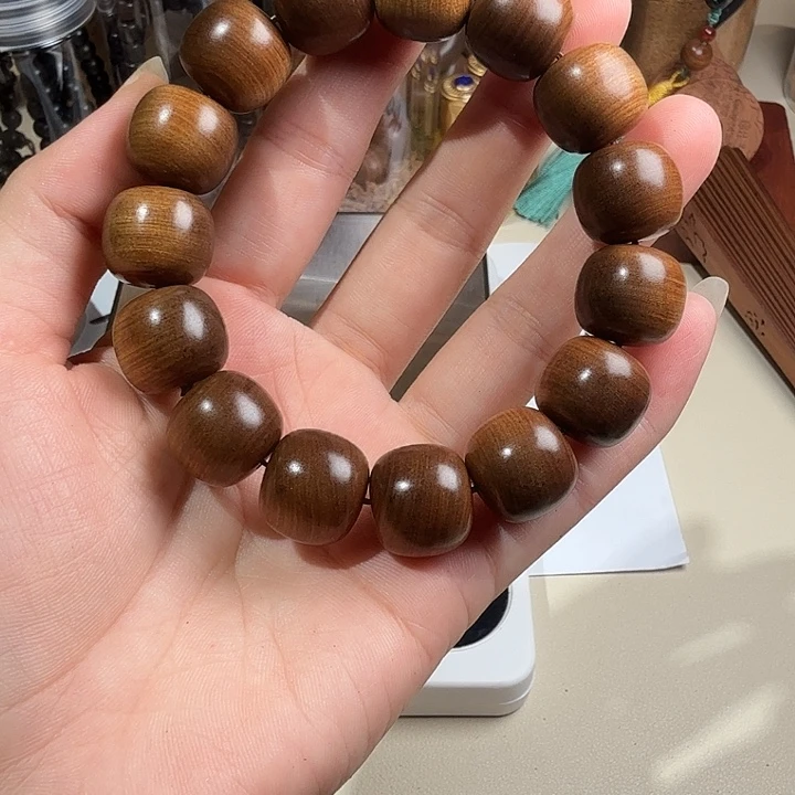檀香木印度迈索尔老山檀香黑金15/16横纹虎皮沉水药香王