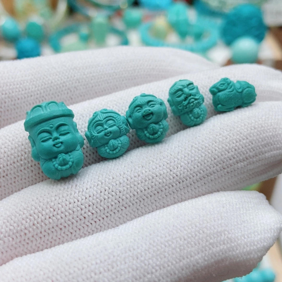 绿松石未镶嵌西游记套装