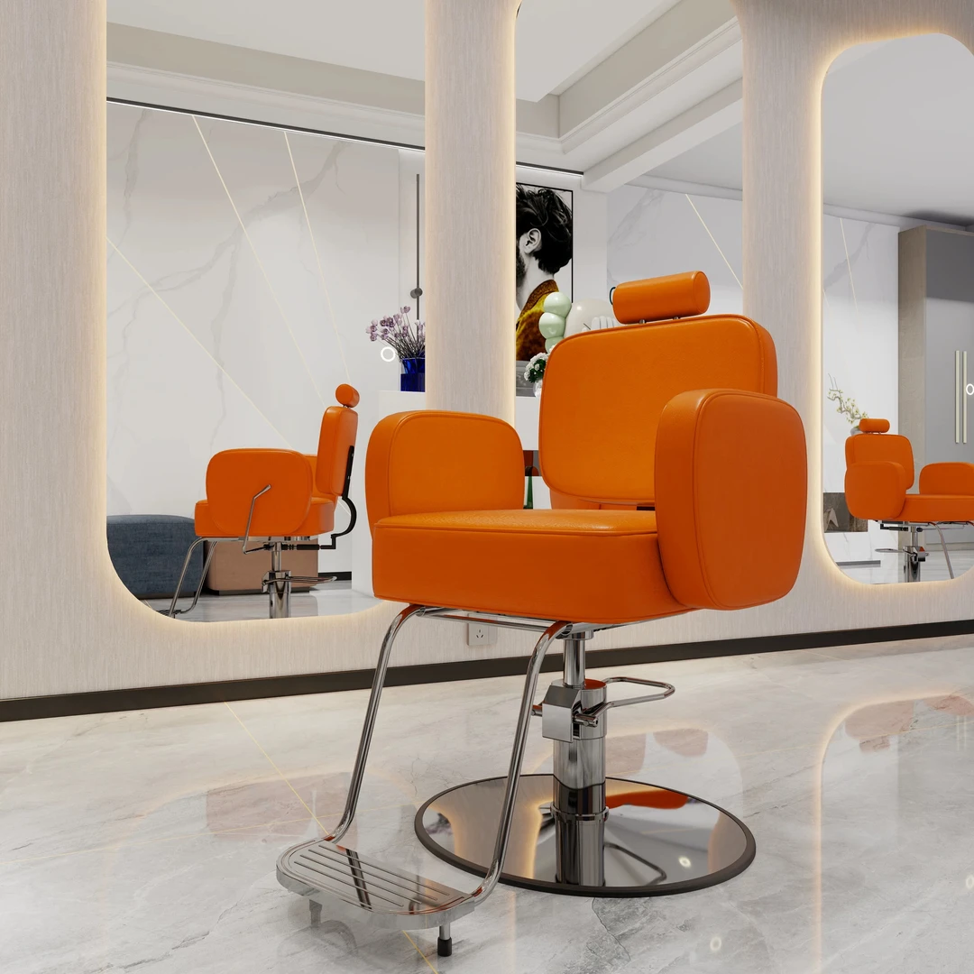 高端美容美发专用电动洗头床网红理发椅子可旋转可升降
