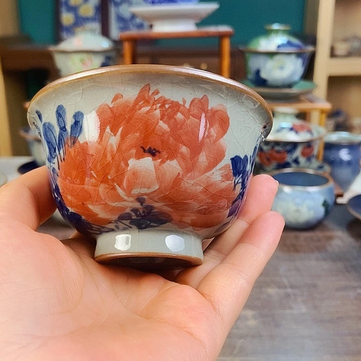 瓷片手工制作工艺精湛等