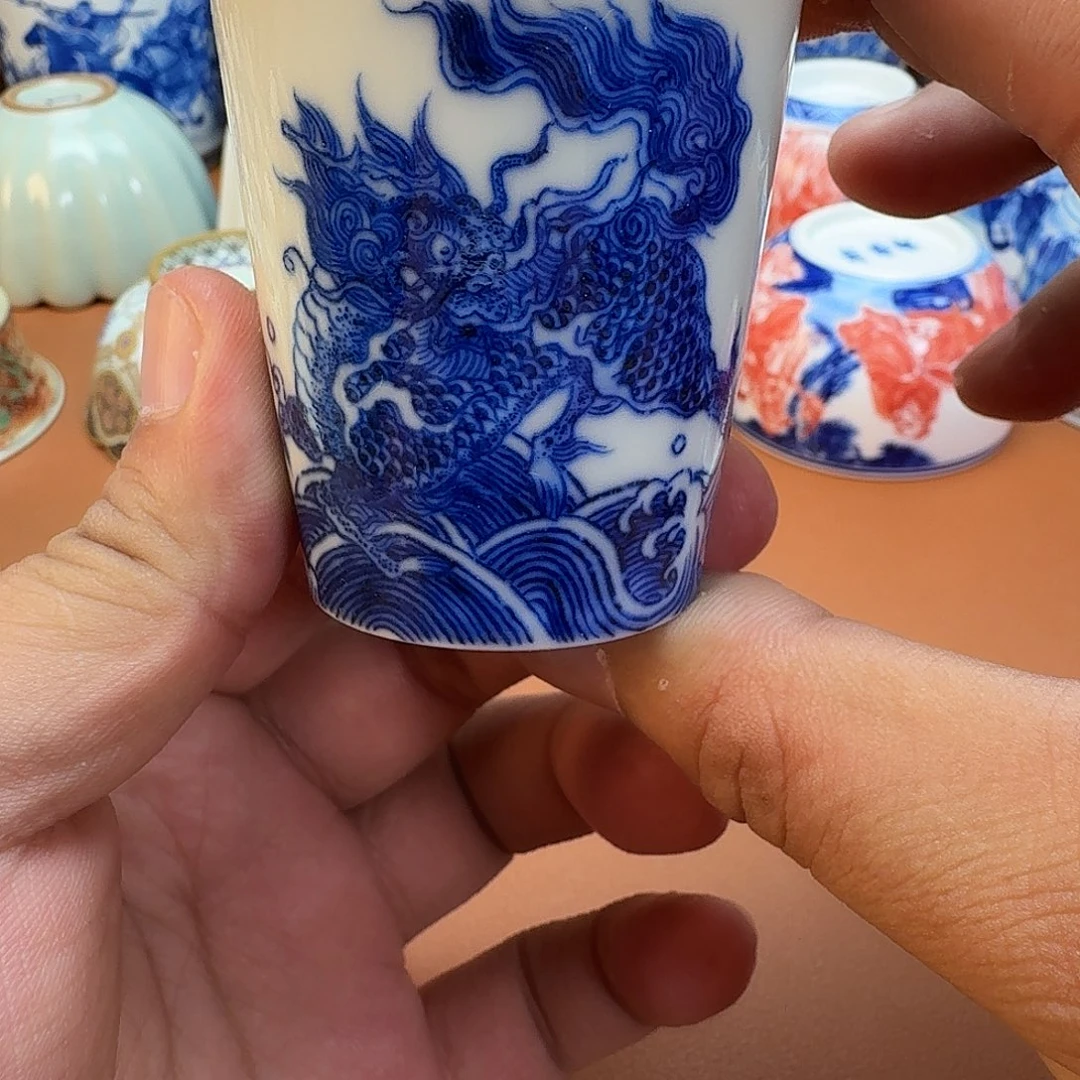 杯子景德镇全手工手绘陶瓷