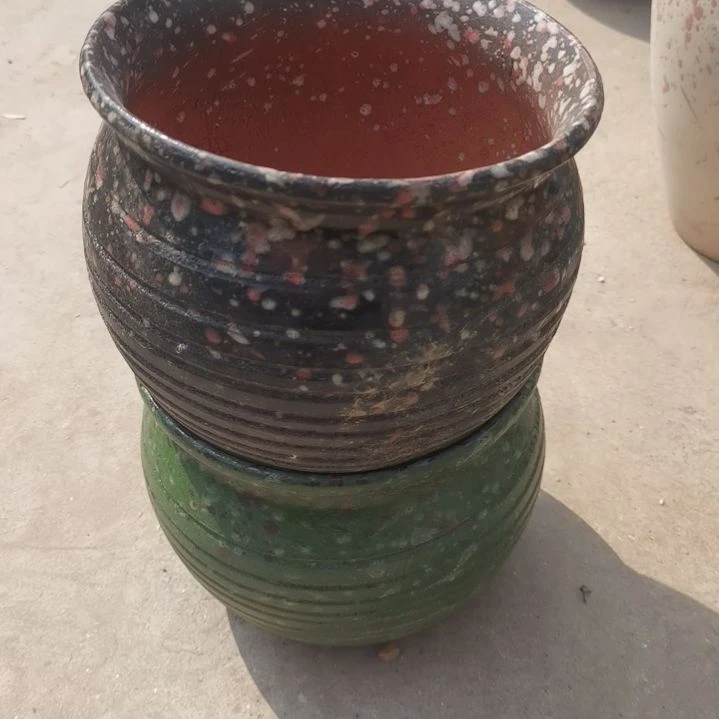 红陶口18高16瑕疵