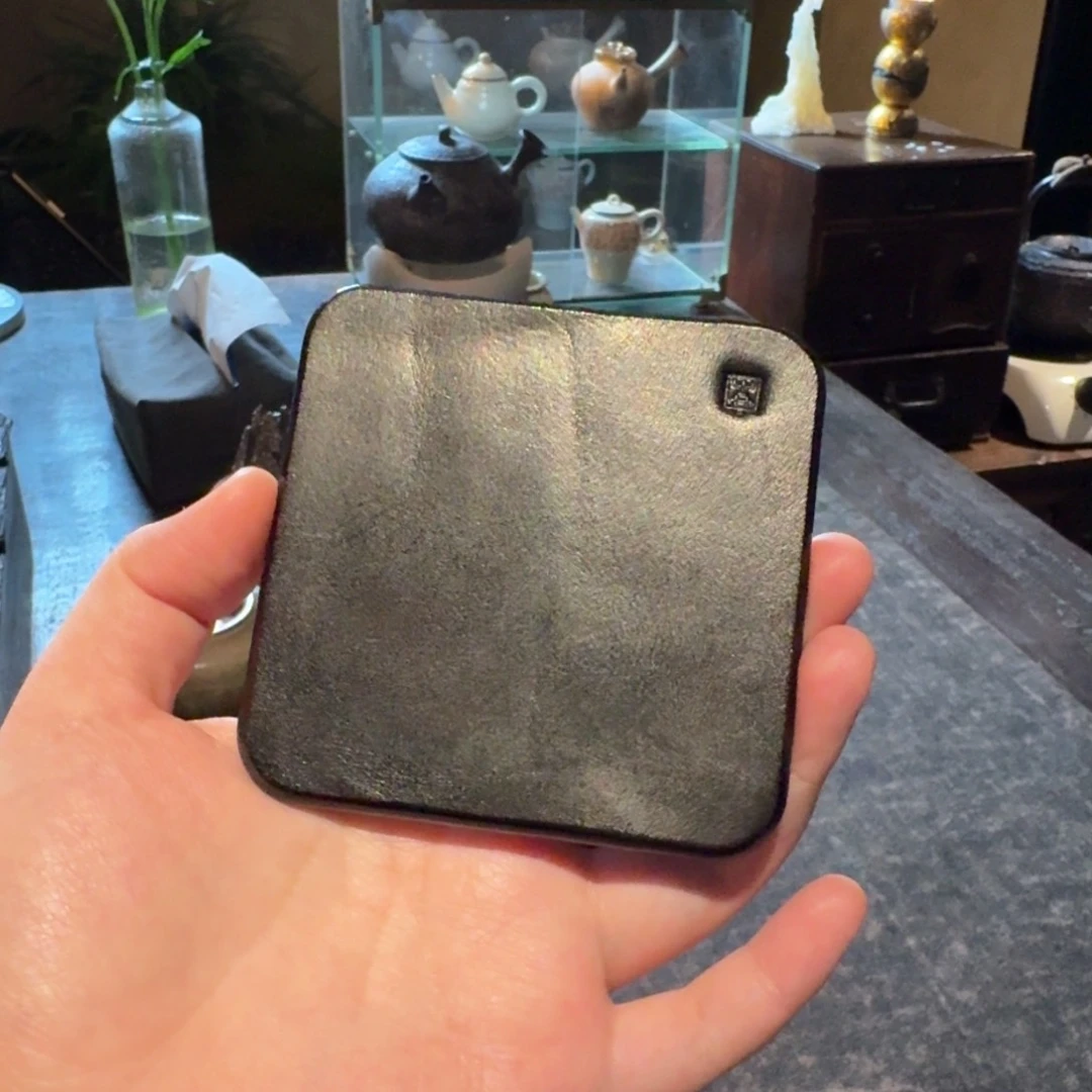 几席美安牛皮茶垫杯垫7.5c m