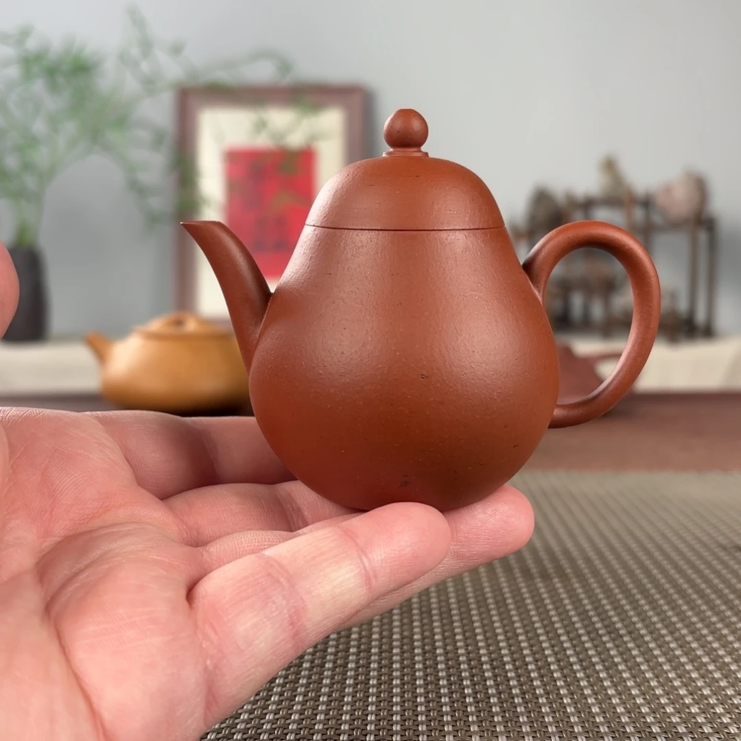 紫砂茶壶黄龙山原矿紫砂壶125