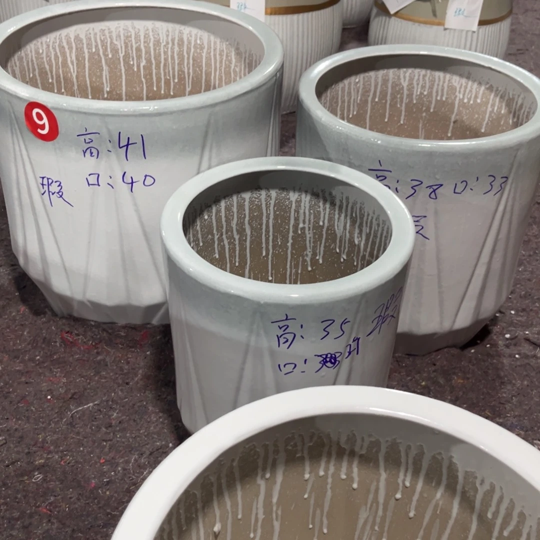 渐变钻石一套三个花盆