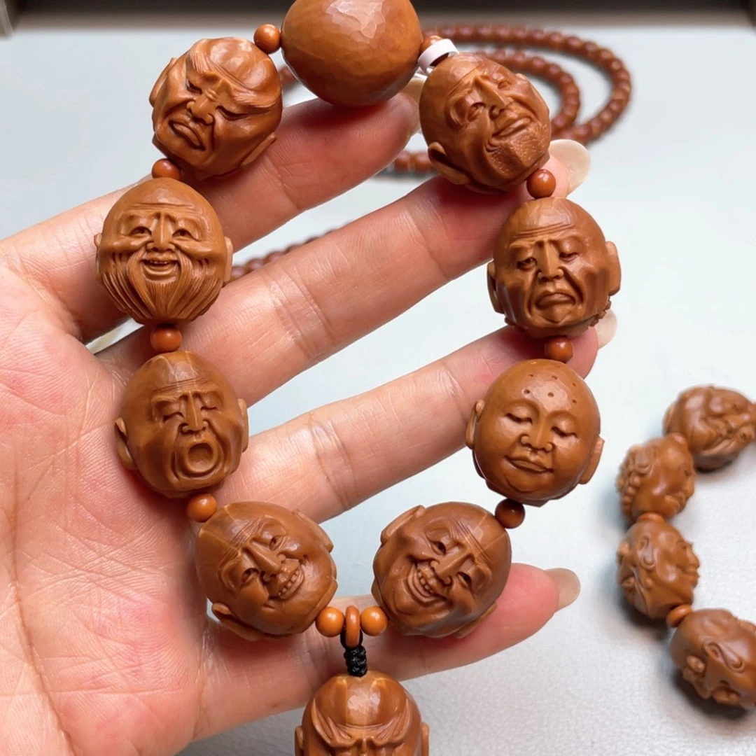 橄榄核吊坠过儿罗汉