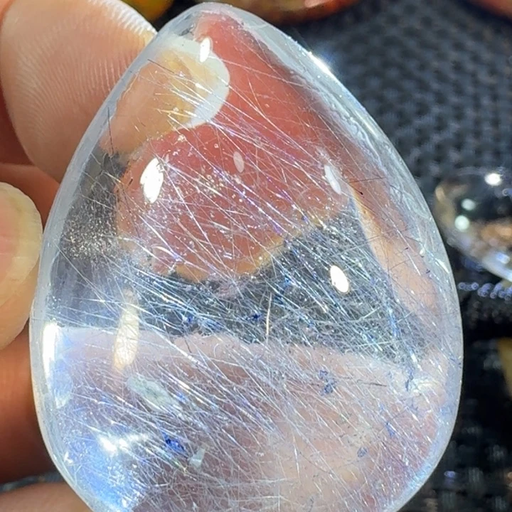 水晶吊坠(不含链)未镶嵌心**内