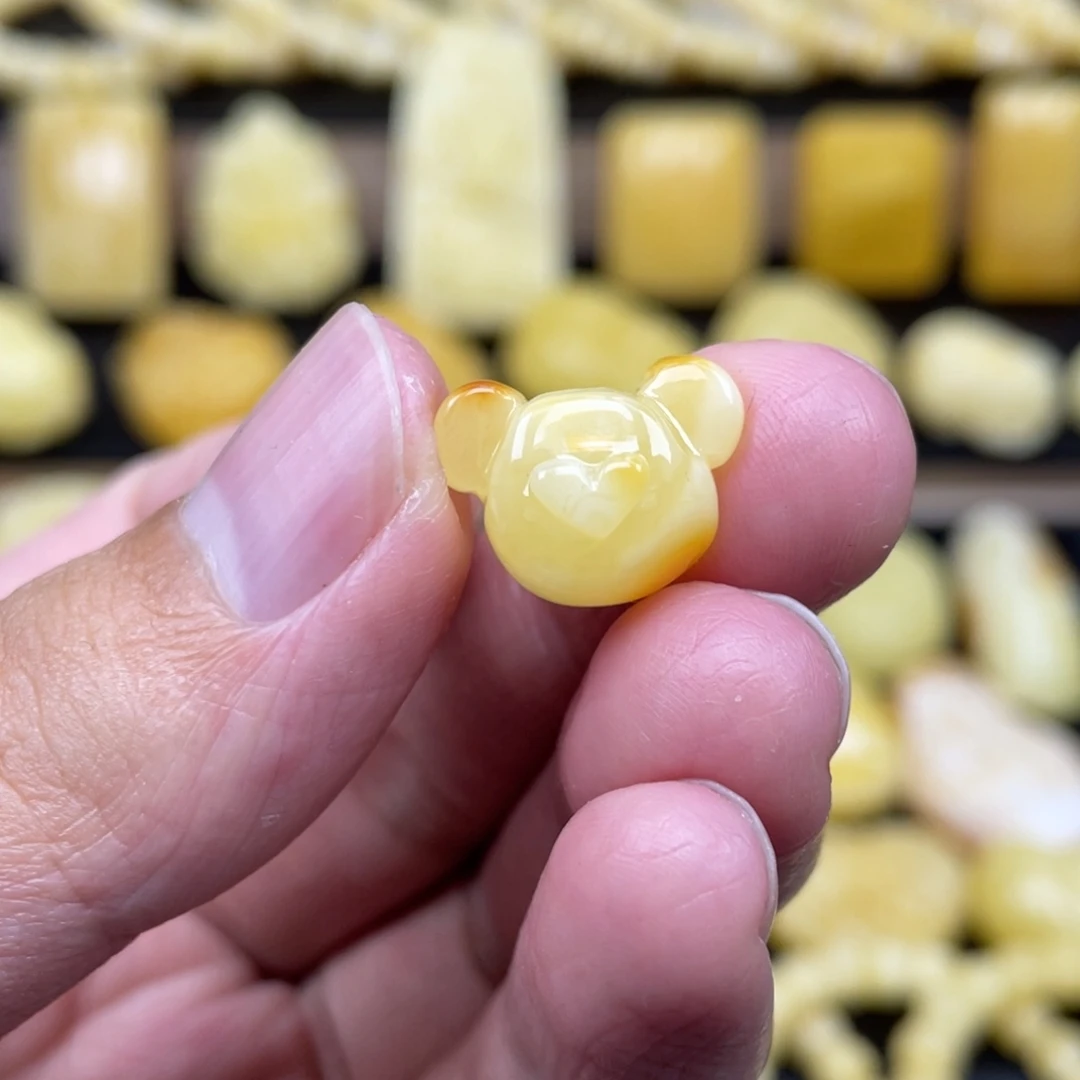 琥珀未镶嵌裸石琥珀蜜蜡