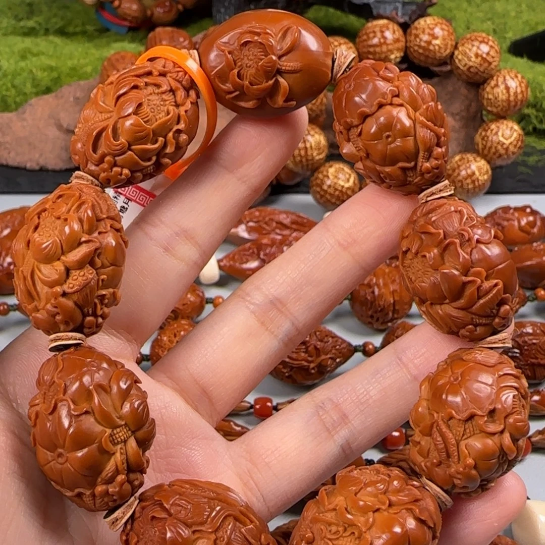 手串/手链橄榄核20荷塘月色