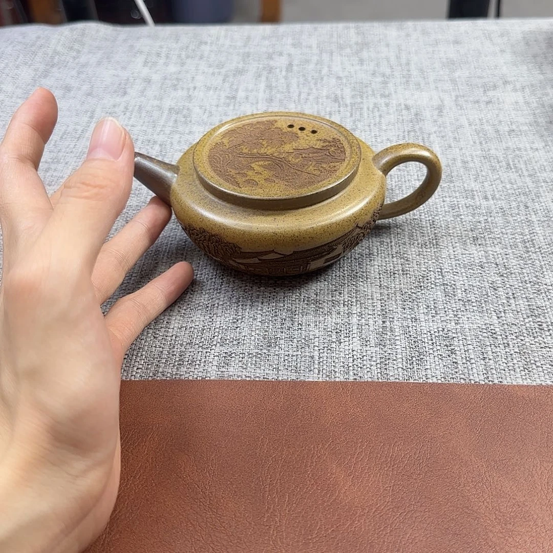 茶壶紫砂民间手艺人全手工制作