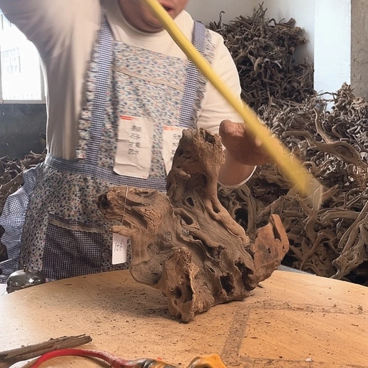 木352030鱼缸造景根雕艺术106