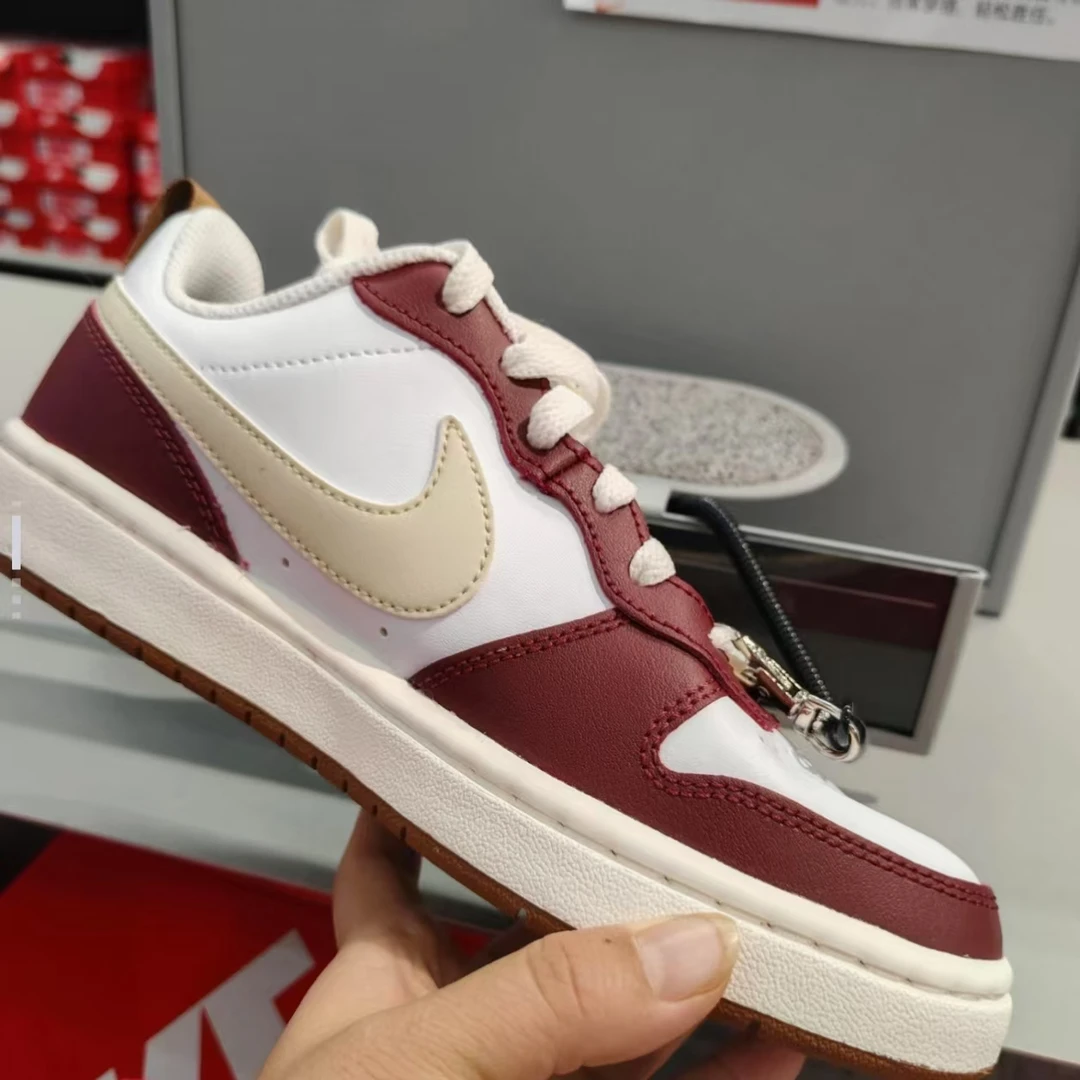 (断码孤品)NIKE/耐克 Court(GS)低帮防滑休闲板鞋IB4706-121-37.5