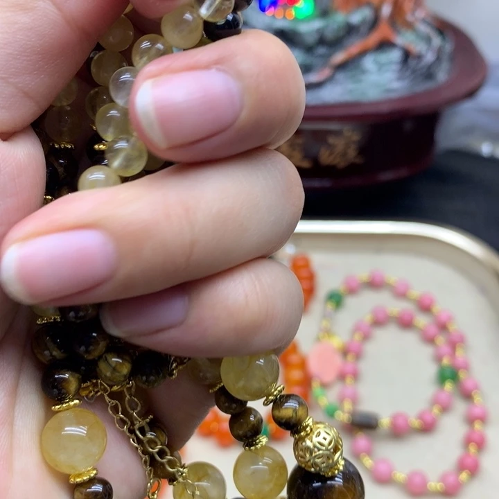 银S925镶嵌颈饰水晶吊坠