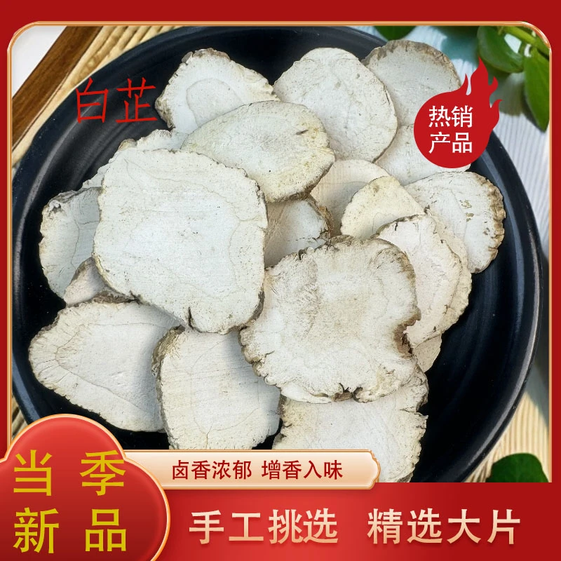 精选白芷片手工挑选 厨房炖肉卤肉调味料白芷粉煲汤去腥增香