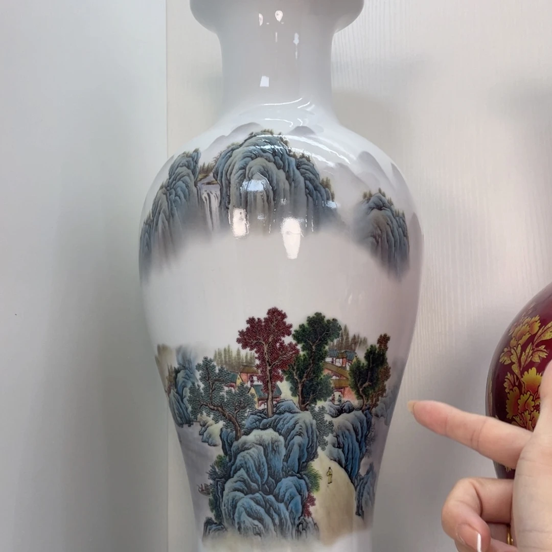 摆件景德镇陶瓷现代工艺品摆件