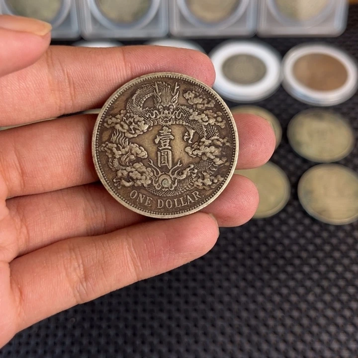 金属大头龙洋船洋工艺品