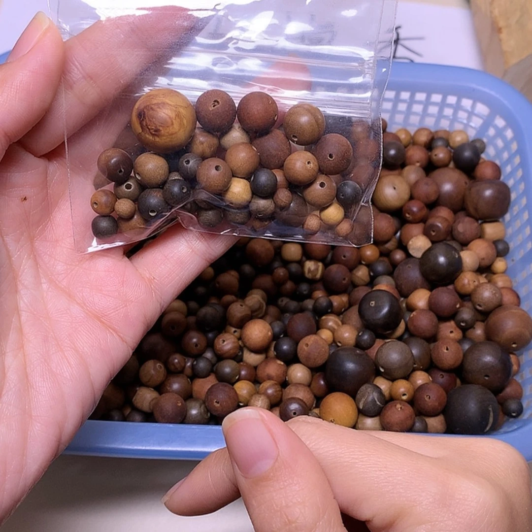 【闪购商品】檀香木手串/手链檀香10g瑕疵散珠