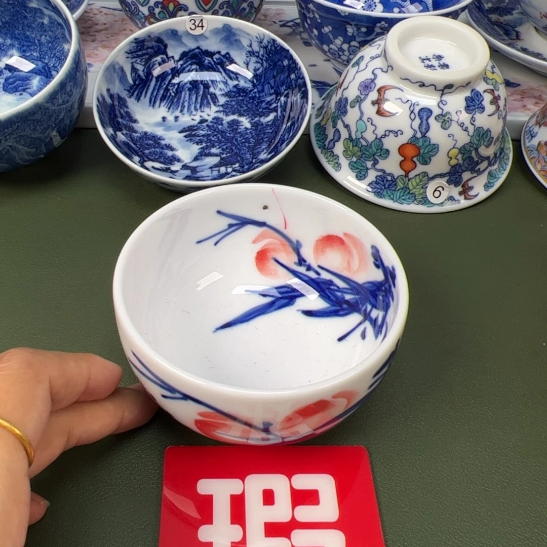 陶瓷景德镇纯手工纯手绘茶具木木1