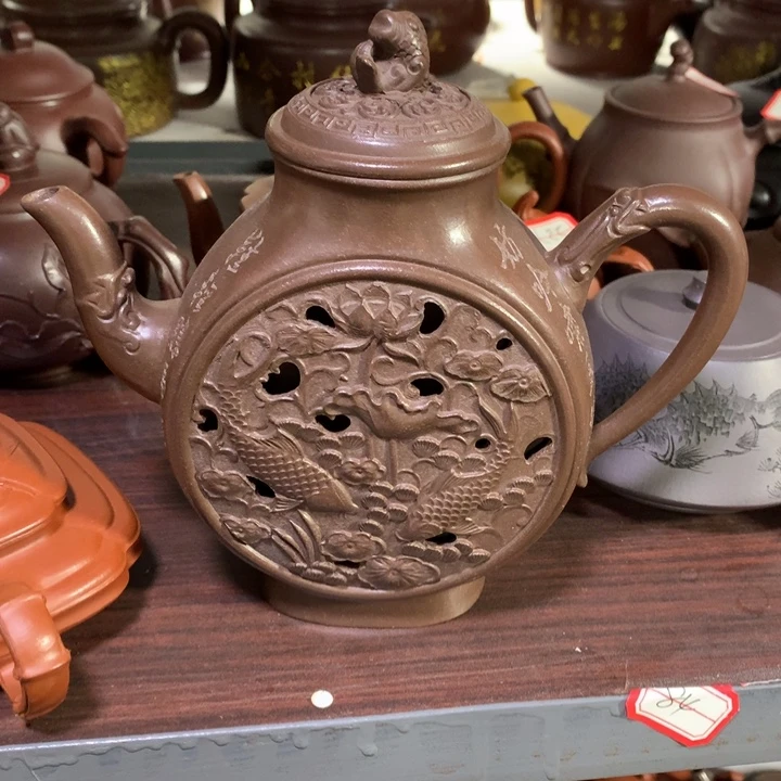 紫砂茶壶原矿手工117