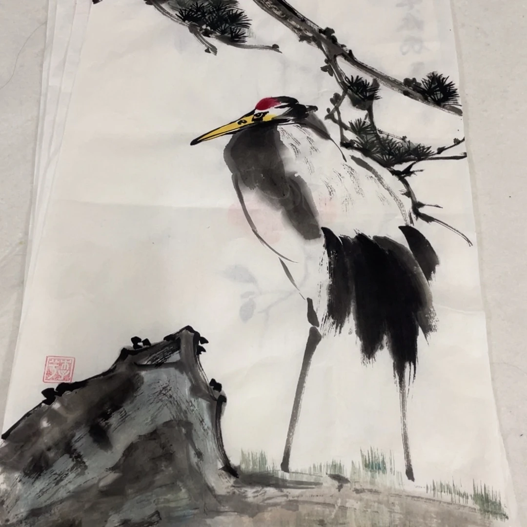 国画木子兮老师绘画