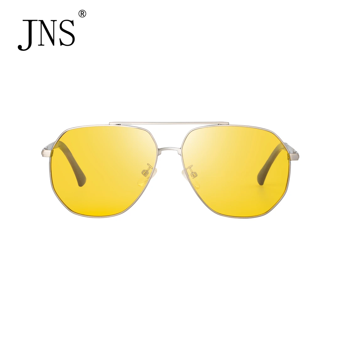 日夜两用开车钓鱼偏光太阳镜变色增光夜视镜舒适佩戴墨镜男士眼镜