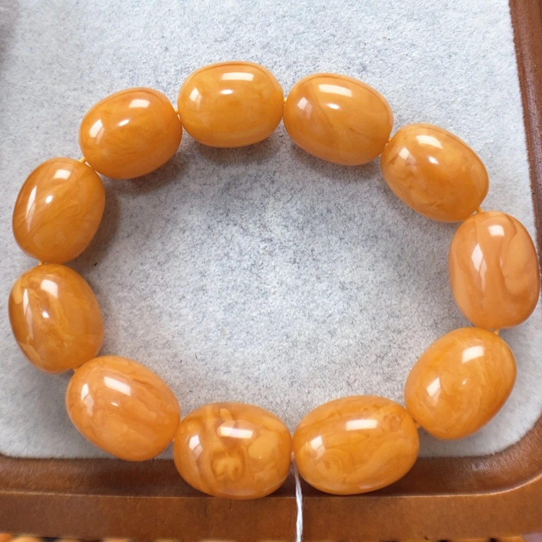 蜜蜡未镶嵌手串蜜蜡