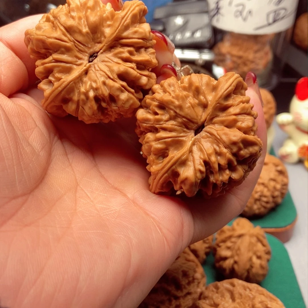 文玩核桃吊坠官帽49已打底