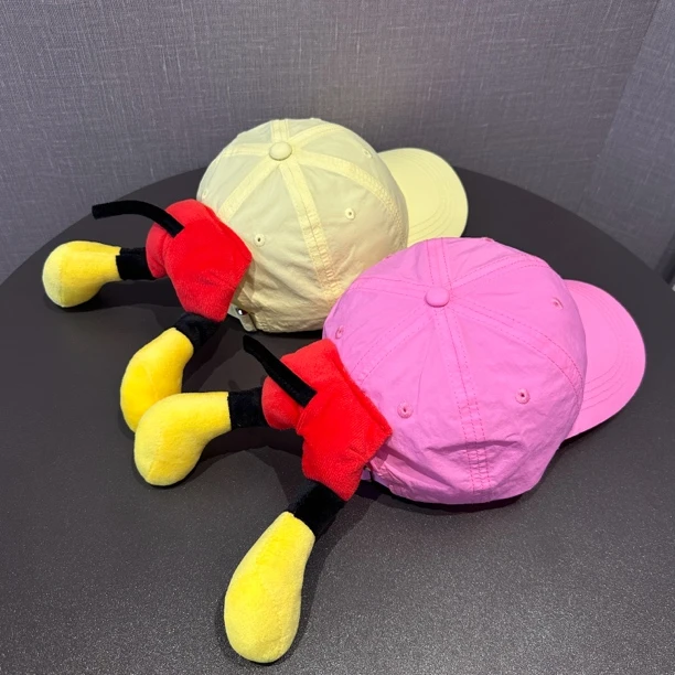 米奇屁股帽子儿童2025新款棒球帽速干亲子卡通米奇儿童防晒帽子