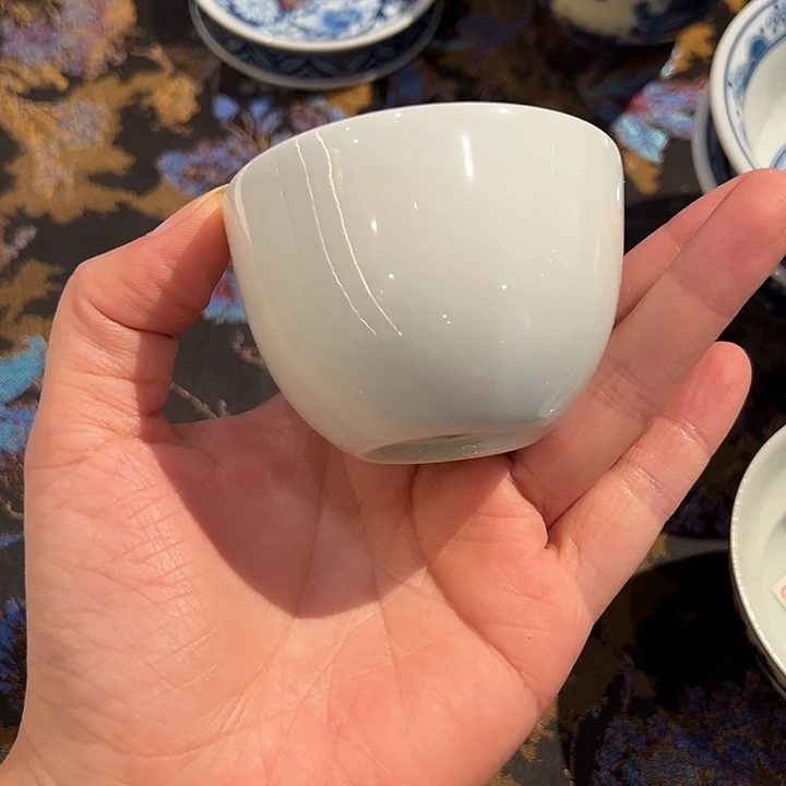 堂钟正窑柴窑糯米胎玛瑙釉