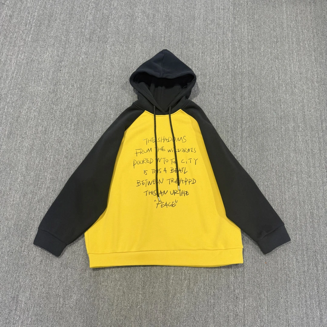 JW/静稳新品时尚休闲潮流长袖设计师款女装连帽加绒卫衣5552572