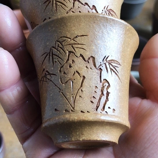 紫砂茶壶将坡泥主人杯60毫升左右