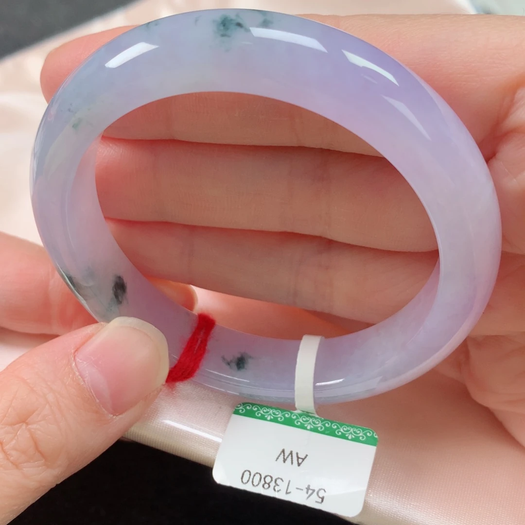 未镶嵌手镯翡翠缅甸天然翡翠手镯54