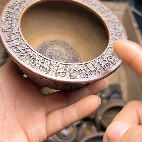 铜制文玩把玩物件