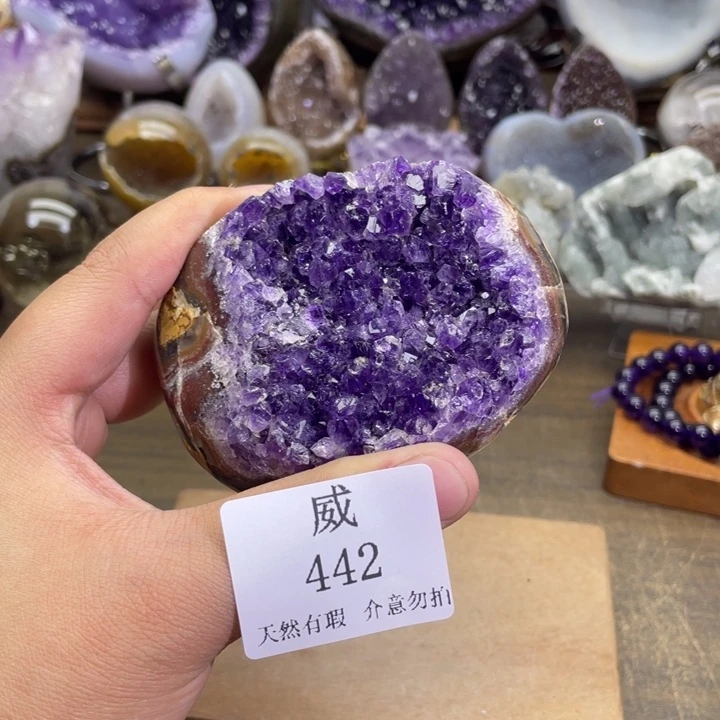 水晶未镶嵌珠宝半成品