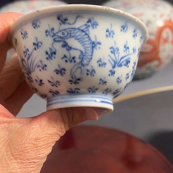 摆件陶青花瓷器青花瓷器
