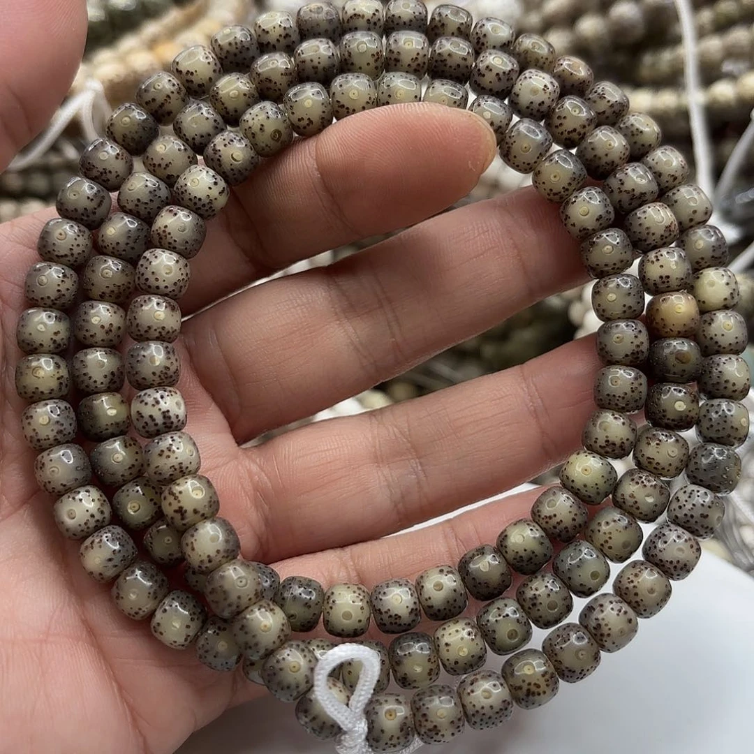 星月菩提吊坠76黑冰果冻