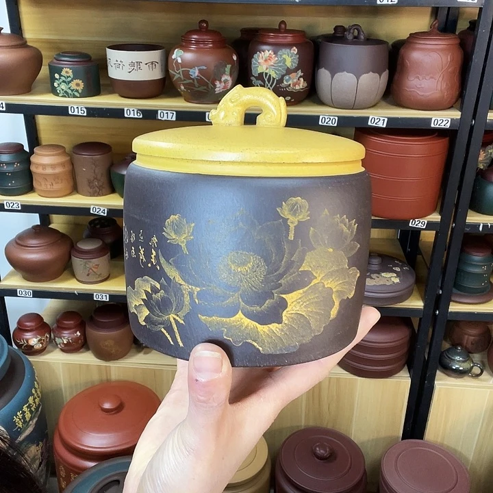 紫砂茶叶罐紫砂茶叶罐