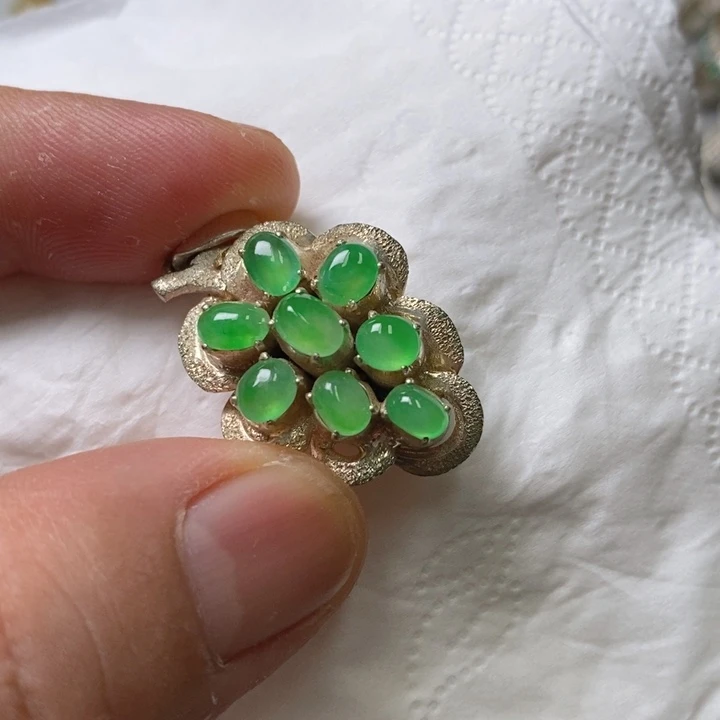 定制翡翠未镶嵌15号链接