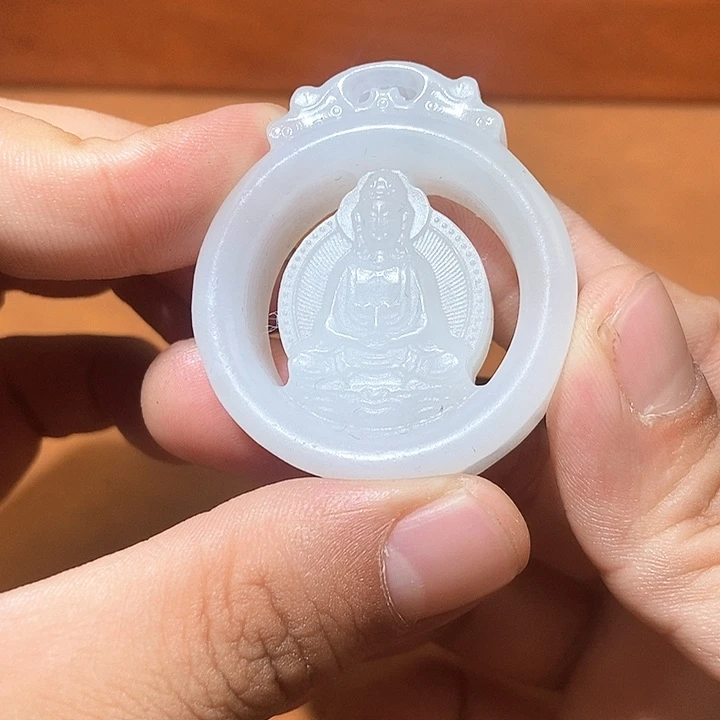 和田玉未镶嵌颈饰HX