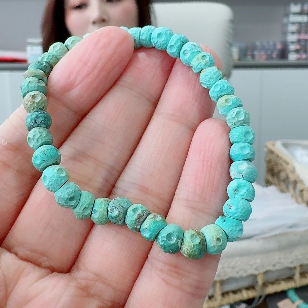 未镶嵌绿松石珠宝奇石