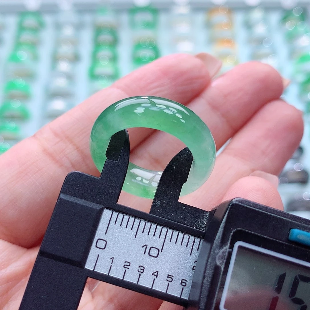 未镶嵌戒指翡翠12号