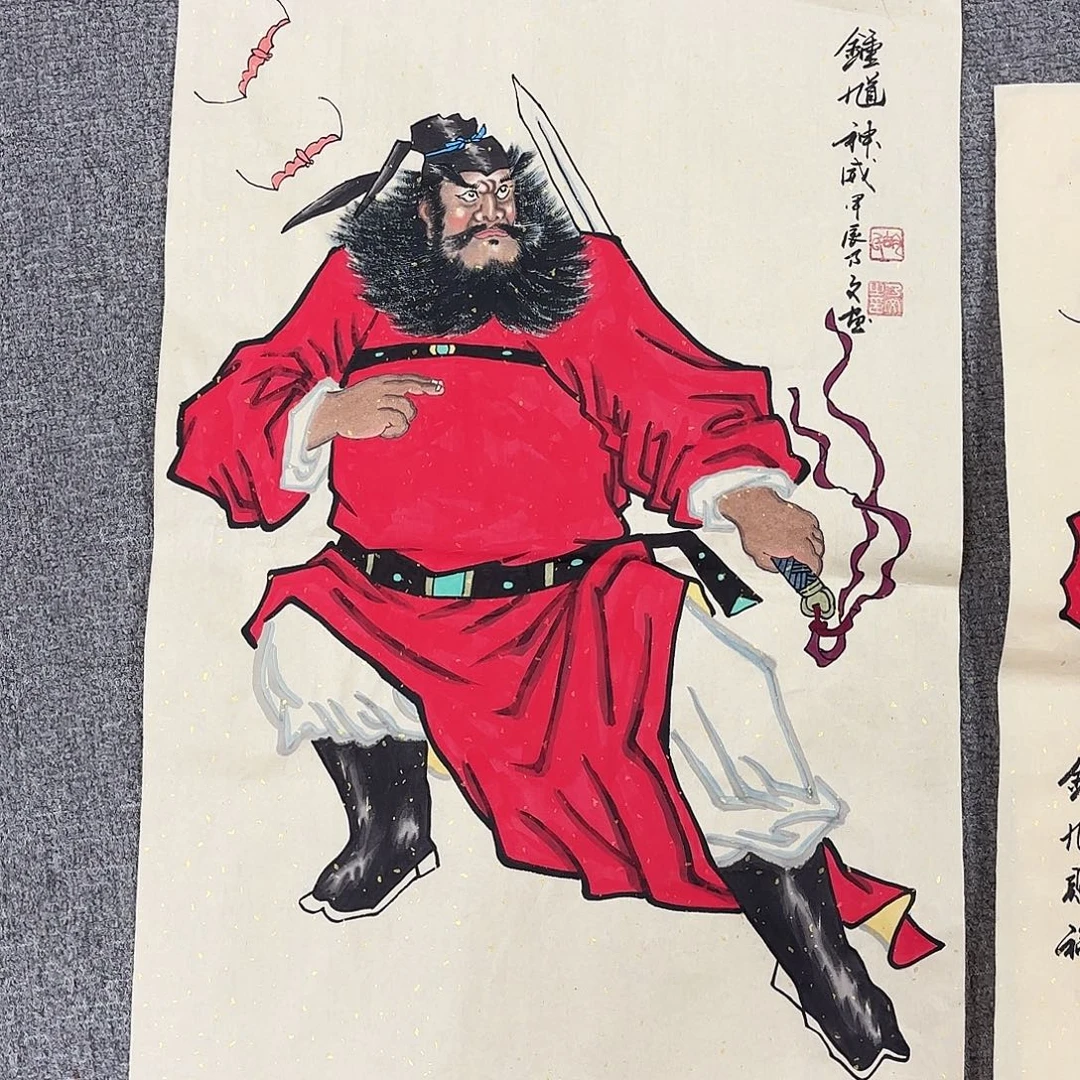 国画国画作品多次入选国内外