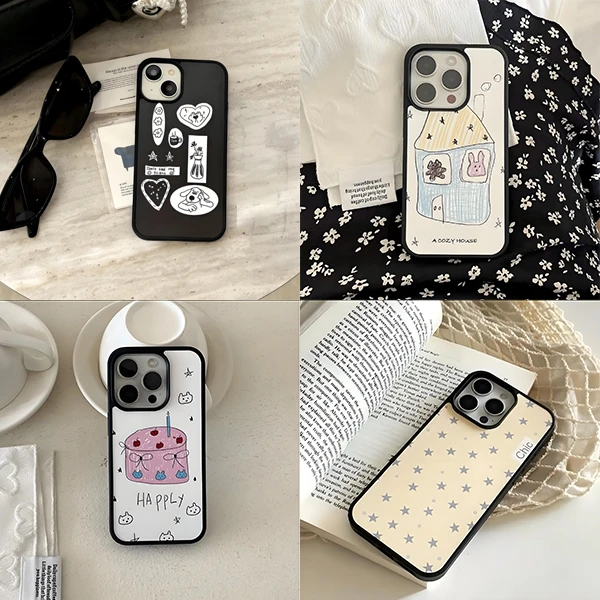 新品【韩国二代菲林】ins风手机壳适用苹果16/15/14/13/pro/max