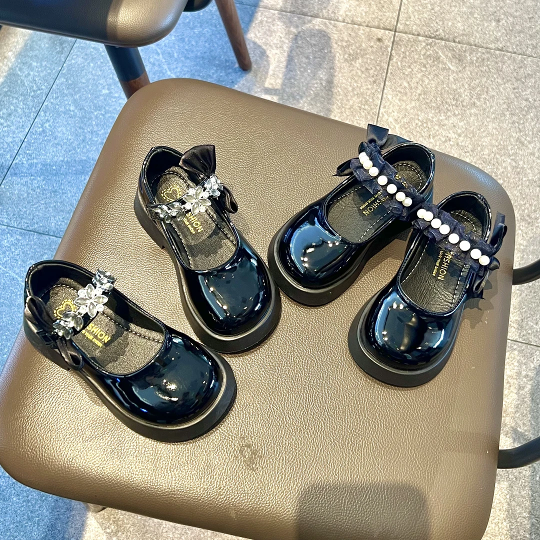 25春季新款韩版中大童鞋儿童皮鞋女童玛丽珍公主鞋淑女单鞋8922