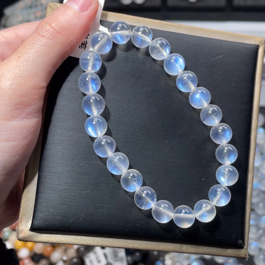 长石手链未镶嵌性价比蓝月光8.8m