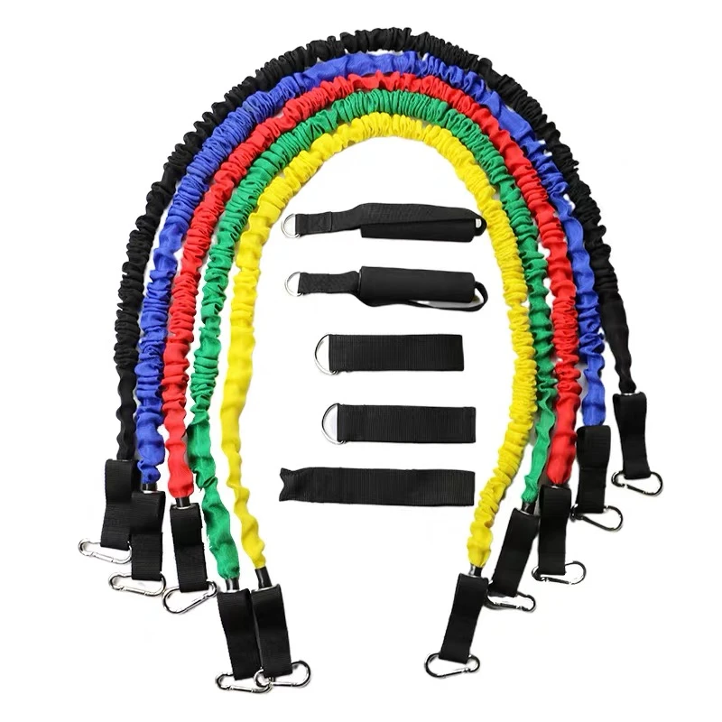 乳胶拉力绳弹力绳拉力器力量训练拉伸器多功能阻力带健身器材家用