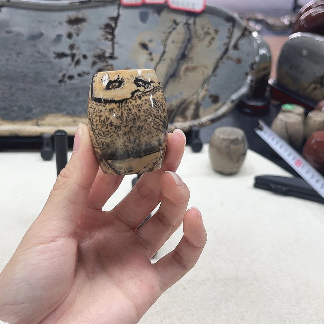 石材广西天然国画石