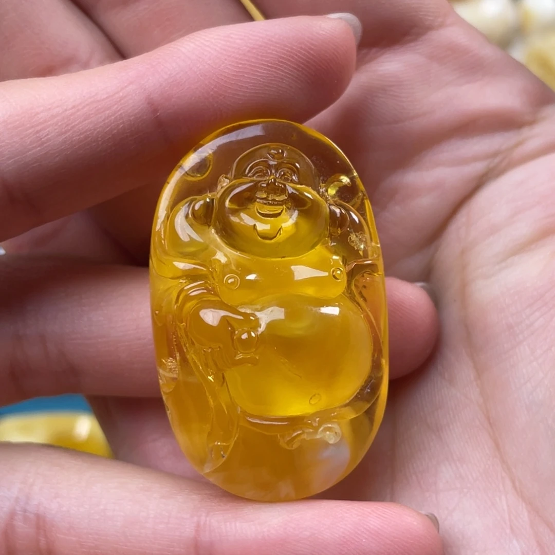 蜜蜡未镶嵌珠宝奇石微瑕